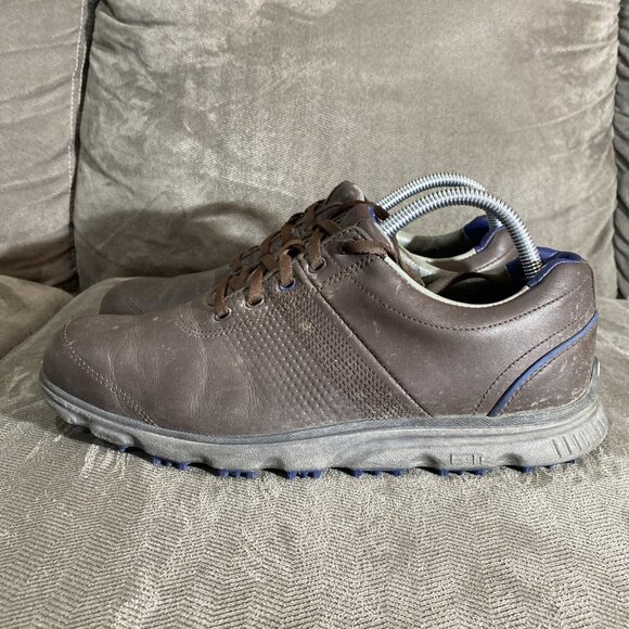 FootJoy Mens DryJoys Tour Spikeless Golf Shoe (53522) Brown US Size 8.5 - Picture 1 of 10